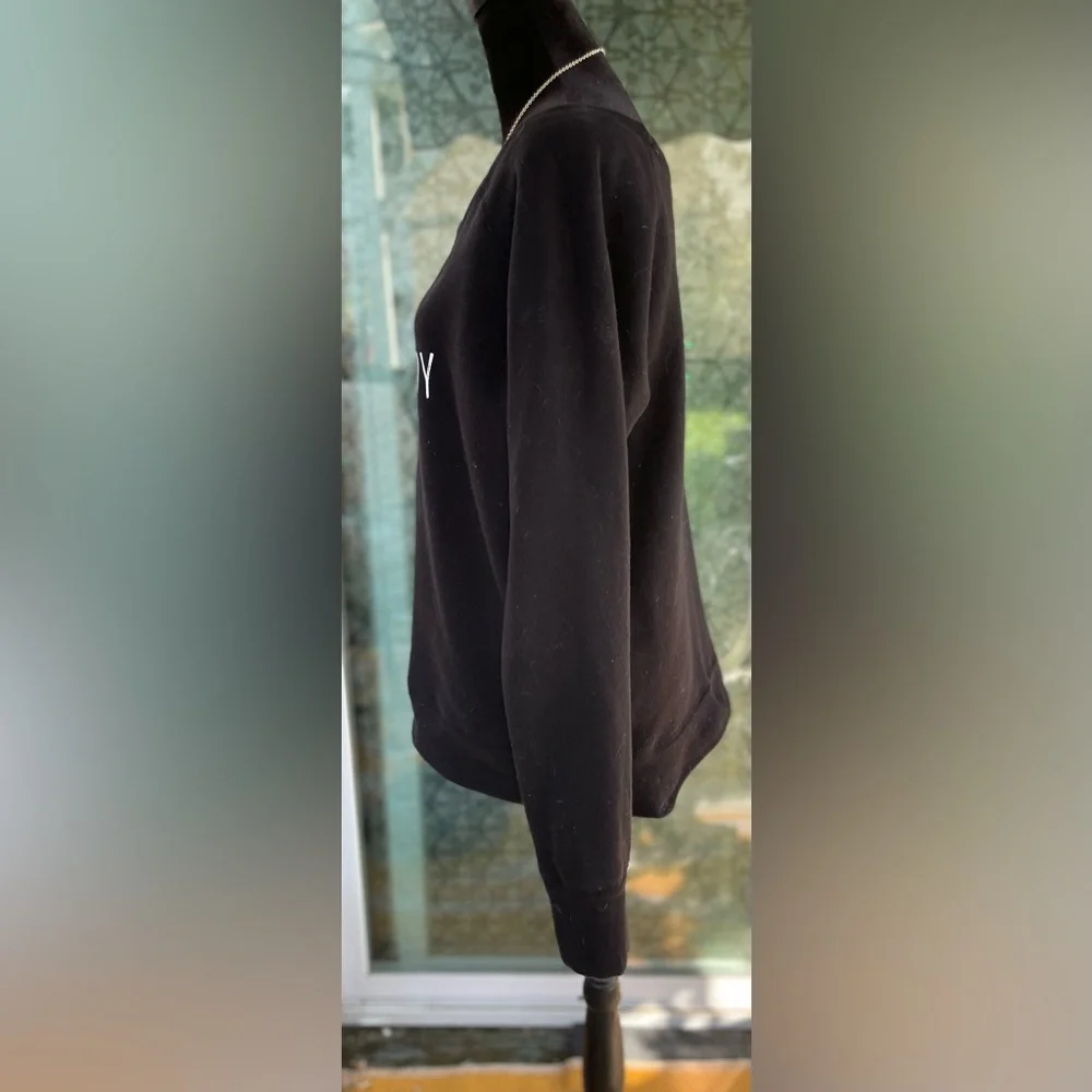 Not Slim, Kinda Shady Wide Neck Sweatshirt Size Large - Picture 5 of 8